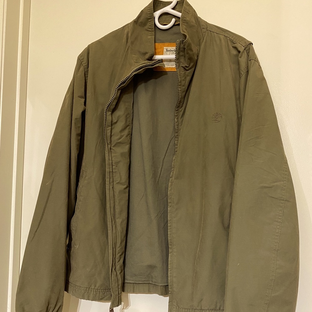 Timberland jacket 100% cotton,very comfortable